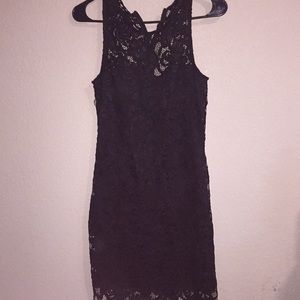 Fashion nova tight fit lace pattern dress
